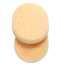 2 Éponges Corps Ovales Orange