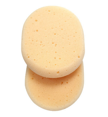 2 Éponges Corps Ovales Orange