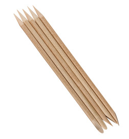 5 Bâtonnets Manucure en Bois