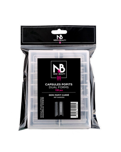 Nb Capsules Popits 120Pcs Demi Carre