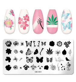 NB DECOR STAMPING NATURE 01-