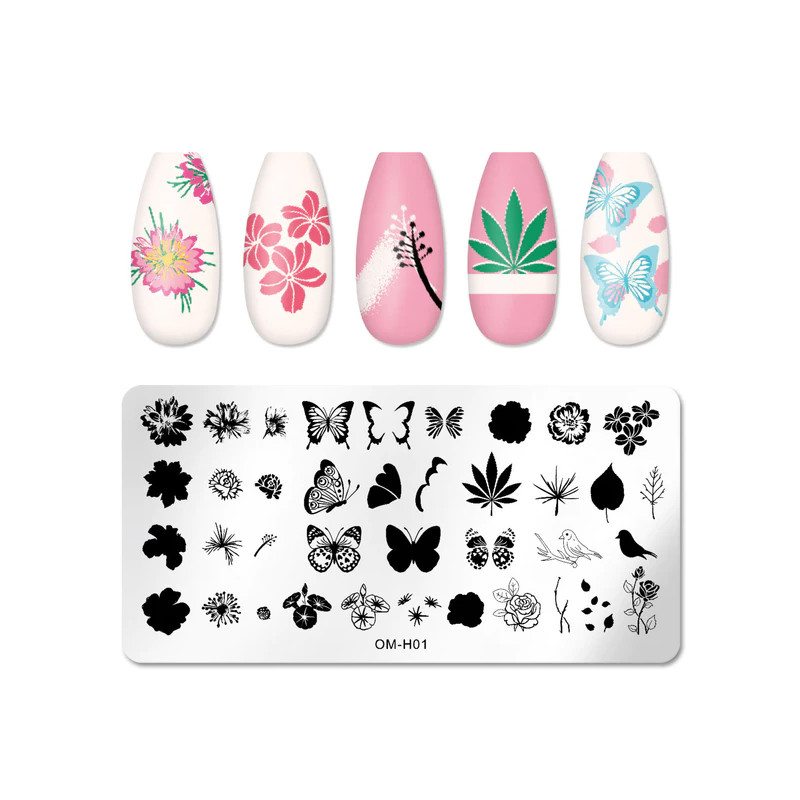 NB DECOR STAMPING NATURE 01-