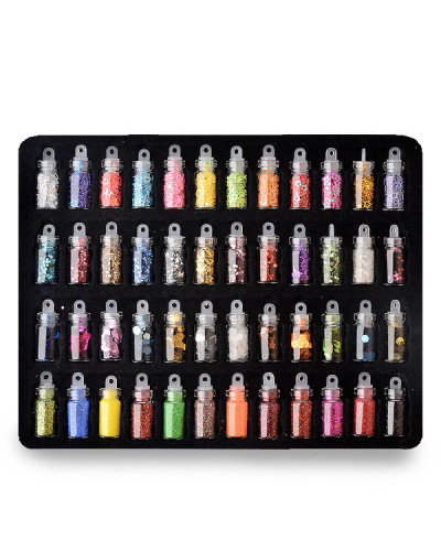 48 Minis Fioles Nails Art