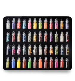 48 Minis Fioles Nails Art