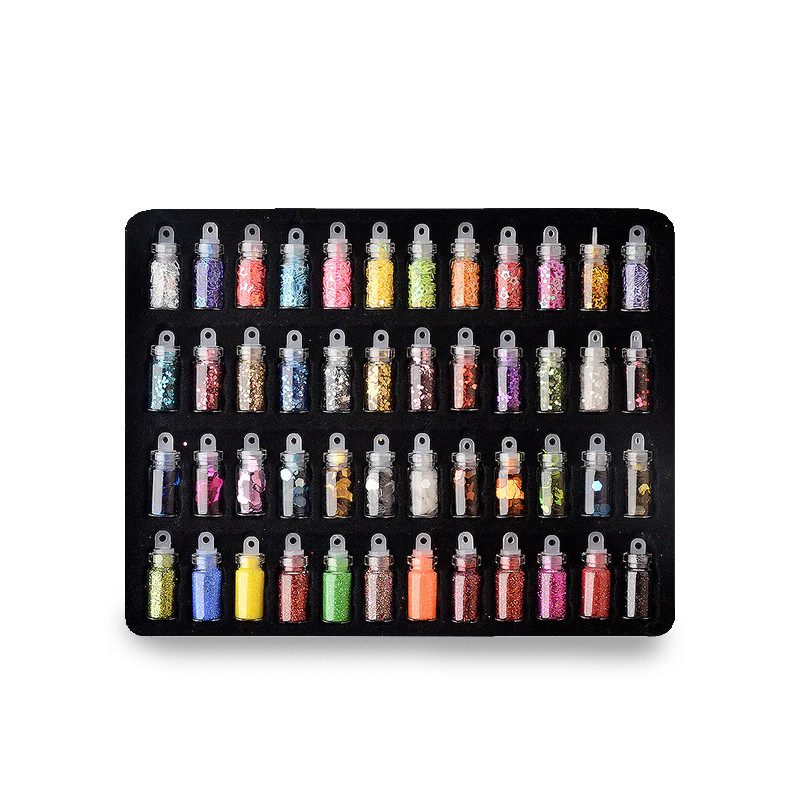 48 Minis Fioles Nails Art