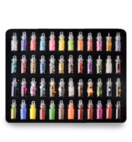 48 Minis Fioles Nails Art