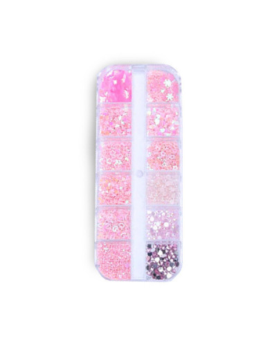 NB DECOR BOX CONFETTIS ROSE 526