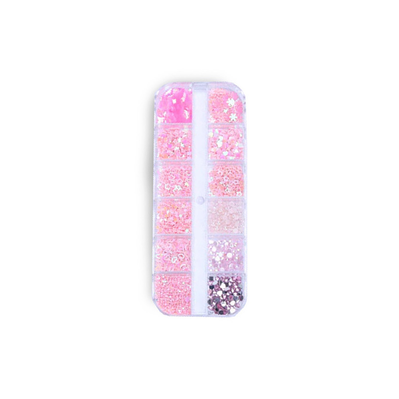 NB DECOR BOX CONFETTIS ROSE 526