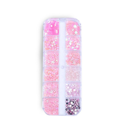 NB DECOR BOX CONFETTIS ROSE 526