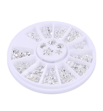 Caroussel 3D Argent Crustacés