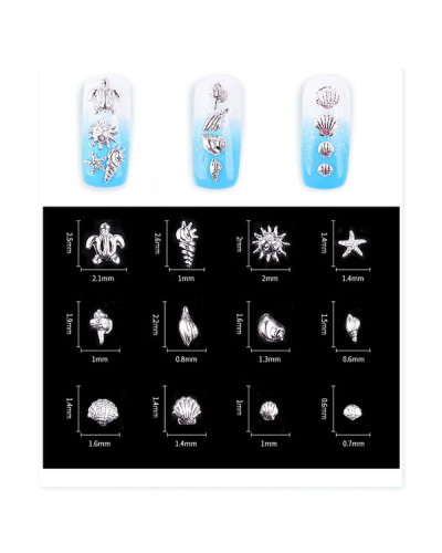 Caroussel 3D Argent Crustacés