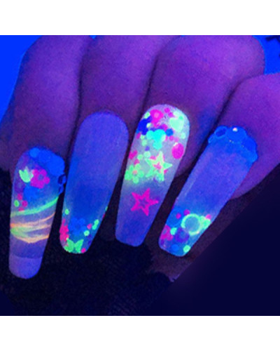 Box Confettis Fun Fluo