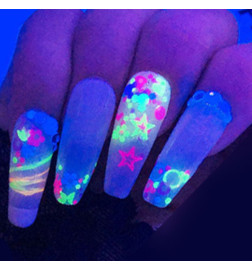 Box Confettis Fun Fluo