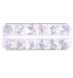 NB DECOR HOLOGRAPHIE CRYSTAL 3D +++