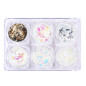 NB DECOR FRAGMENTS SYMPHONIQUE NACRE lot de 6 +++ NB DECOR FRAGMENTS SYMPHONIQUE NACRE lot de 6 +++