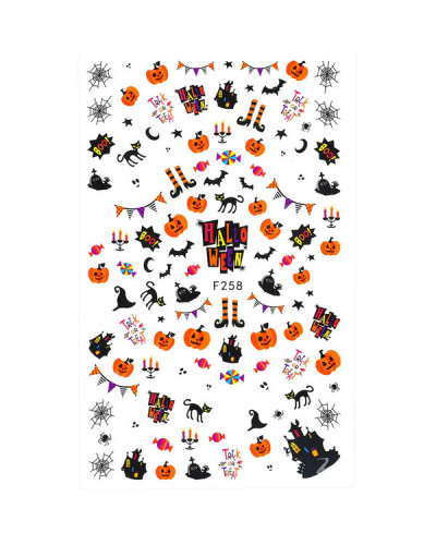NB DECOR STICKER HALLOWEEN 258