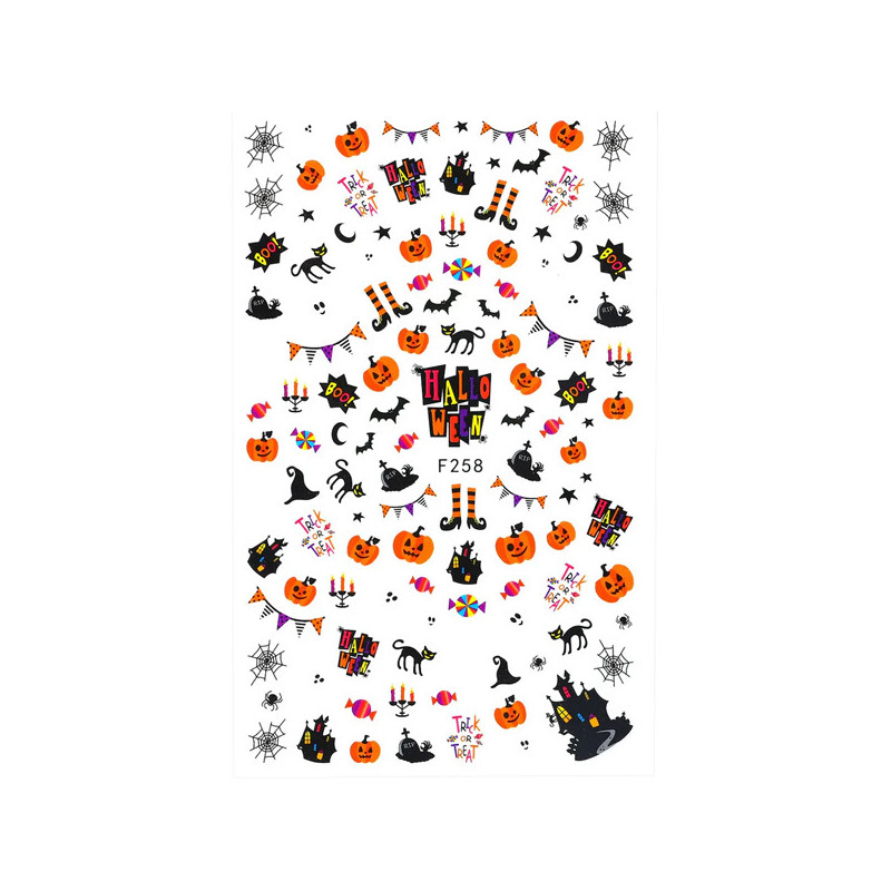 NB DECOR STICKER HALLOWEEN 258