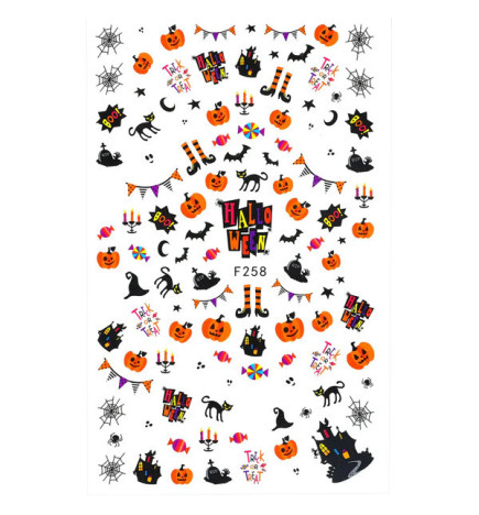 NB DECOR STICKER HALLOWEEN 258