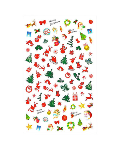 NB DECOR STICKER NOEL 271