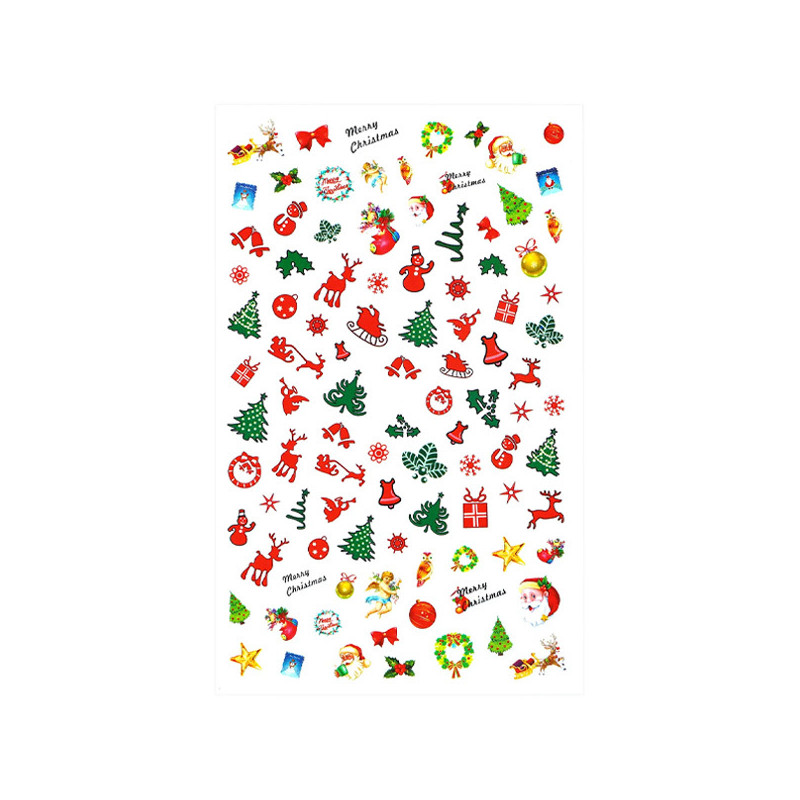 NB DECOR STICKER NOEL 271