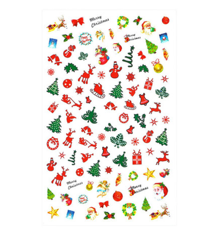 NB DECOR STICKER NOEL 271
