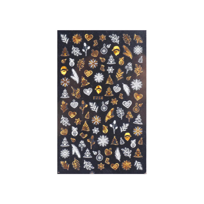 NB DECOR STICKER NOEL 714