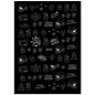 NB DECOR STICKER NOEL 056 NB DECOR STICKER NOEL 056
