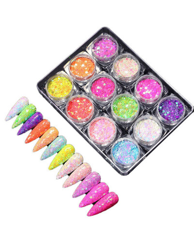 NB DECOR 12 PAILLETTES LASER TENDRE