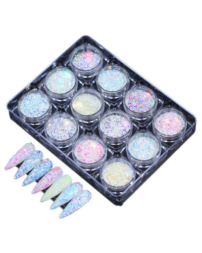 NB DECOR 12 PAILLETTES LASER PASTEL
