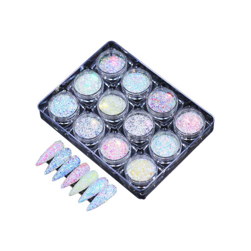 NB DECOR 12 PAILLETTES LASER PASTEL NB DECOR 12 PAILLETTES LASER PASTEL