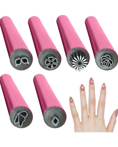 Stylo Tampon Nail Art Lot de 6 New & Beauty