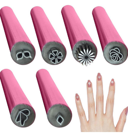 Stylo Tampon Nail Art Lot de 6 New & Beauty