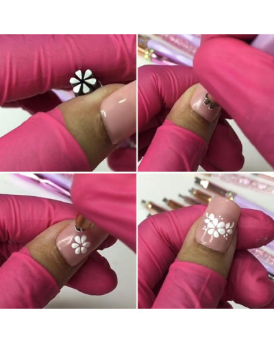 Stylo Tampon Nail Art Lot de 6 New & Beauty
