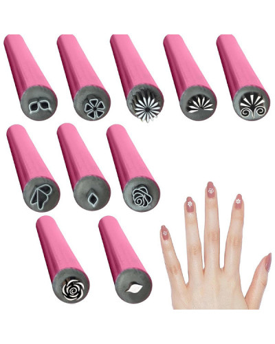 Stylo Tampon Nail Art Lot de 10 New & Beauty