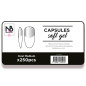 Capsules Soft Gel Oval Medium x250 New & Beauty