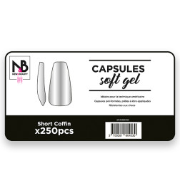 Capsules Soft Gel Coffin x250 New & Beauty