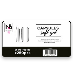 Capsules Soft Gel Short Trapeze x250 New & Beauty