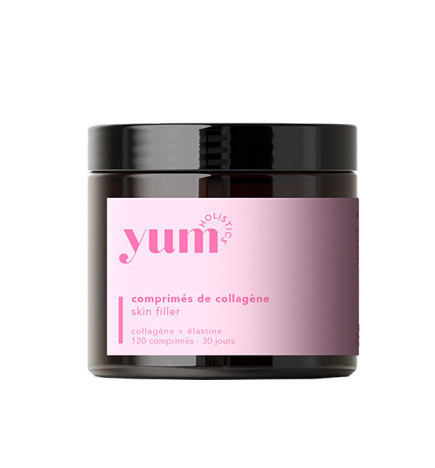 Comprimés de Collagène Skin Filler Yum Holistics X120