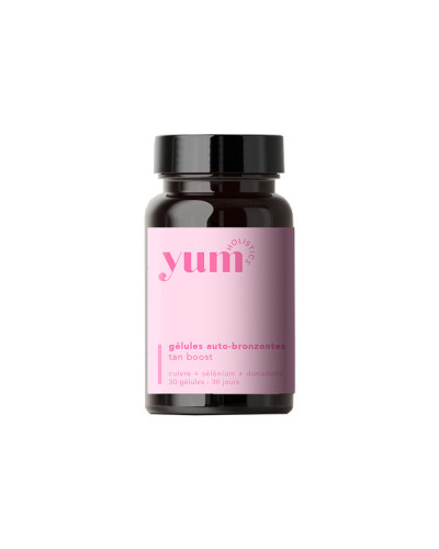 Gélules Auto-bronzantes Tan Boost Yum Holistics x30