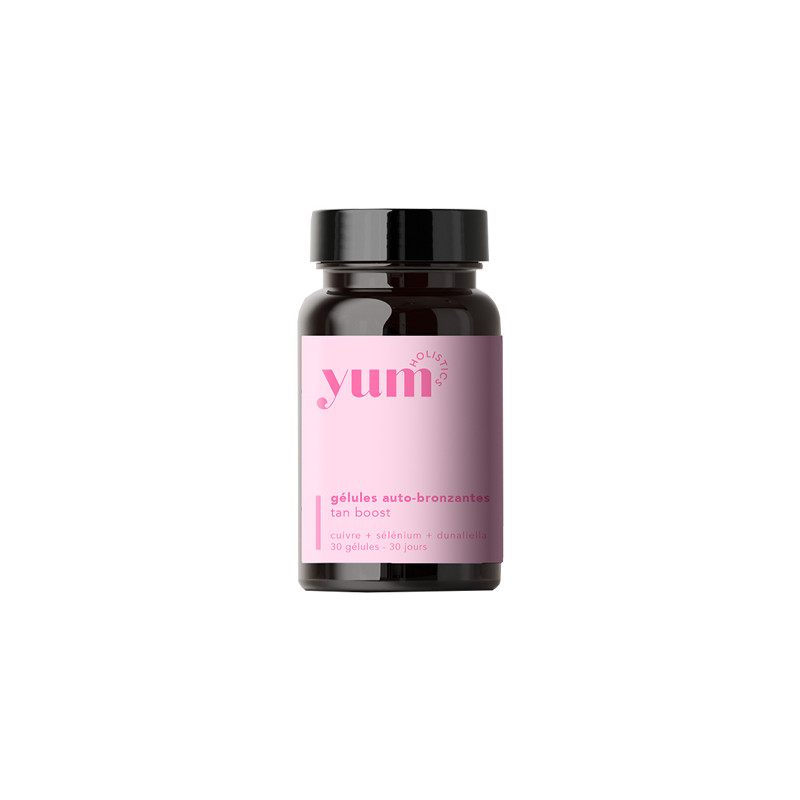 Gélules Auto-bronzantes Tan Boost Yum Holistics x30