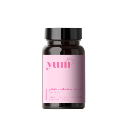 Gélules Auto-bronzantes Tan Boost Yum Holistics x30