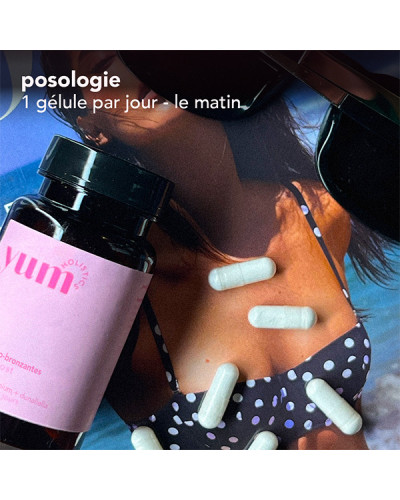 Gélules Auto-bronzantes Tan Boost Yum Holistics x30