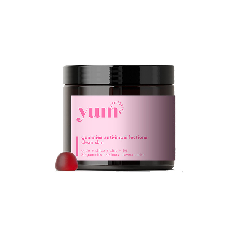 Gummies Anti-Imperfection Clean Skin x30 Yum Holistics