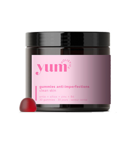 Gummies Anti-Imperfection Clean Skin x30 Yum Holistics