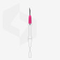Embout Repoussoir Cuticule Biseauté Uniq Staleks Pro