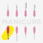 Embout Repoussoir Cuticule Lame Inclinée Uniq Staleks Pro
