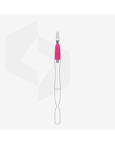 Embout Repoussoir Cuticule Lame Droite Uniq Staleks Pro