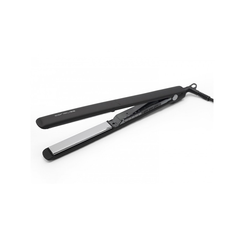 Fer à Lisser C3 Black Soft Touch Chrome Titanium Corioliss Fer à Lisser C3 Black Soft Touch Chrome Titanium Corioliss