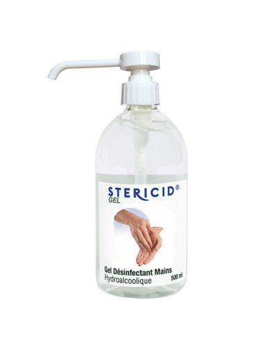 Gel Désinfectant Hydro-alcoolique Stericid 500ml