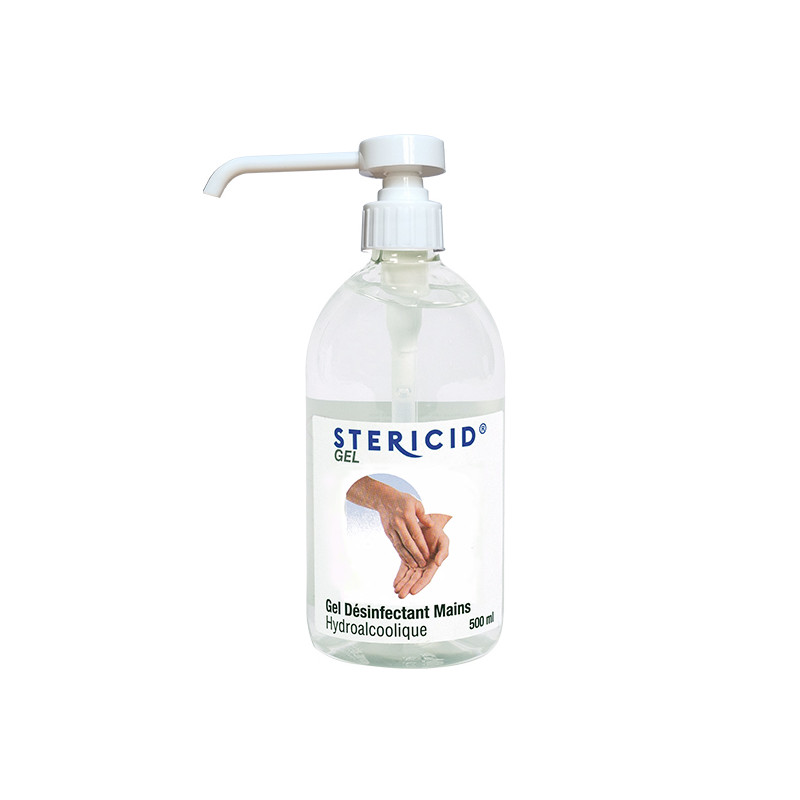 Gel Désinfectant Hydro-alcoolique Stericid 500ml